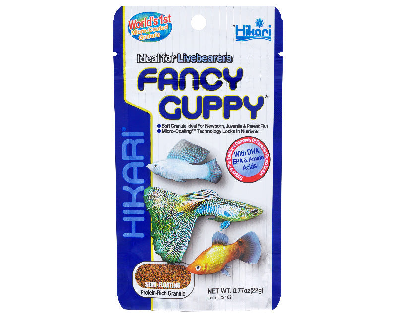 Hikari Tropical Fancy Guppy (22g)