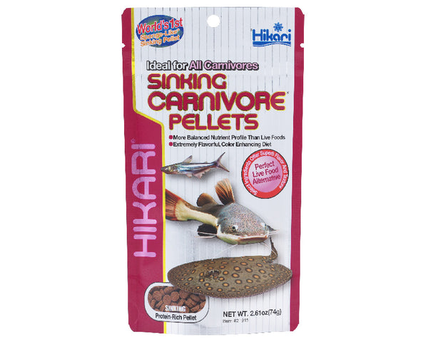 Hikari Tropical Sinking Carnivore Pellets (74g)