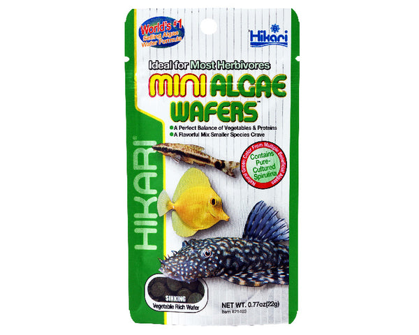 Hikari Tropical Mini Algae Wafers (22g)